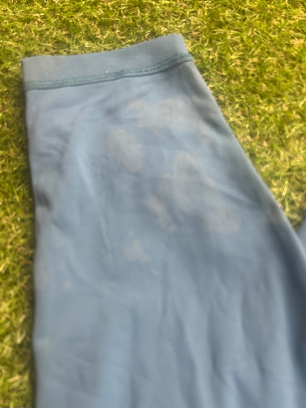 Lululemon Aqua Blue High-Waist Leggings - Picture 7 of 8